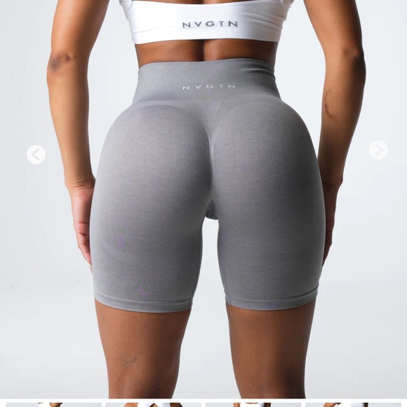 Nvgtn grey 2.0 seamless shorts - Picture 1 of 2